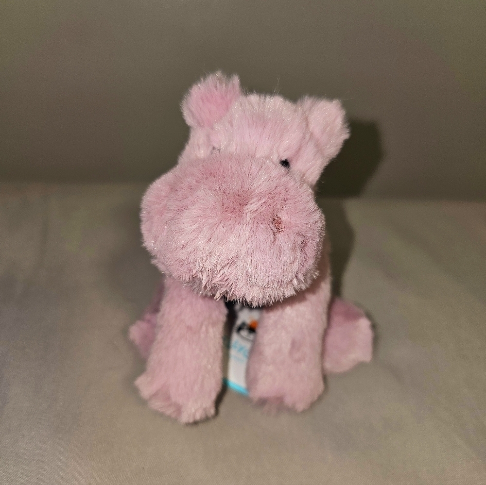 Jellycat TINY SMUDGE HIPPO Plush Mini Stuffed Animal AUTHENTIC NWT